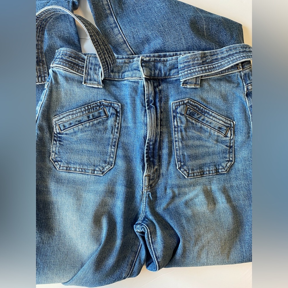 MOTHER The Tie Patch Roller Jeans size 30 Popism EUC - Picture 14 of 16